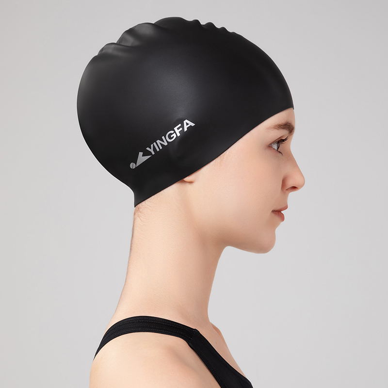 Yingfa Silicone Swim Cap for Adults – Ear Protection, Extra-Large, Stretchy & Comfortable