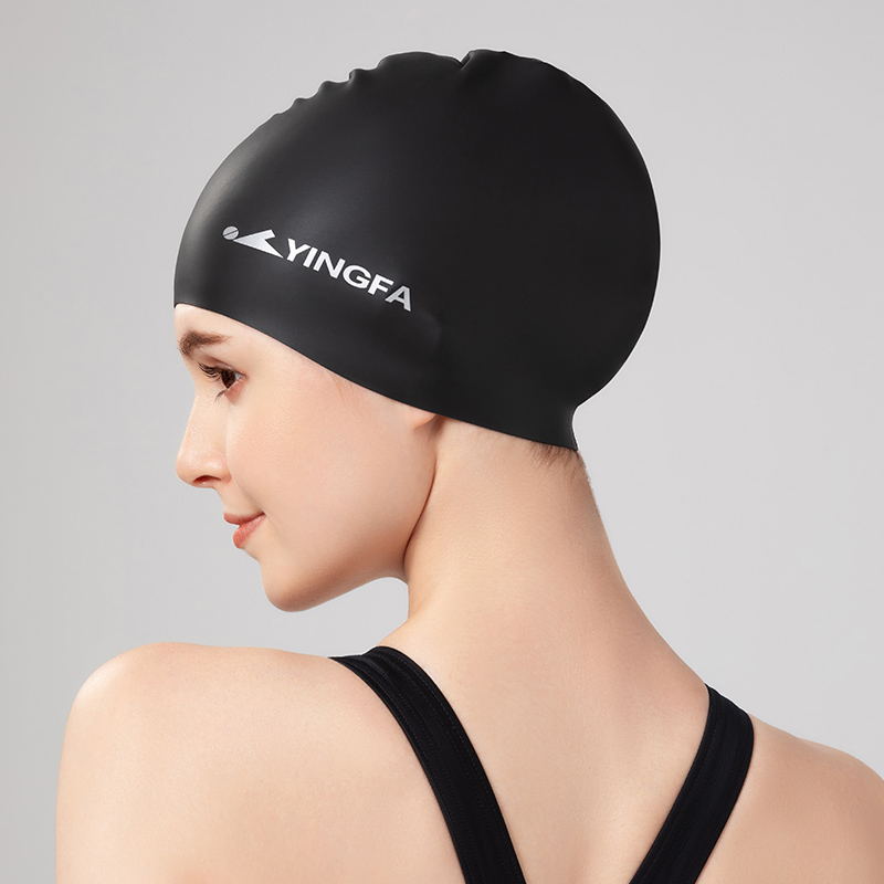Yingfa Silicone Swim Cap for Adults – Ear Protection, Extra-Large, Stretchy & Comfortable