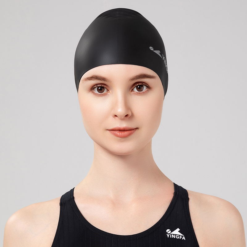 Yingfa Silicone Swim Cap for Adults – Ear Protection, Extra-Large, Stretchy & Comfortable