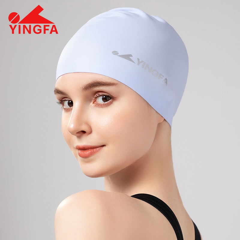 Yingfa Silicone Swim Cap for Adults – Ear Protection, Extra-Large, Stretchy & Comfortable