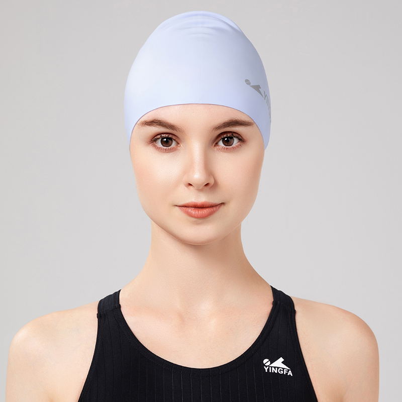 Yingfa Silicone Swim Cap for Adults – Ear Protection, Extra-Large, Stretchy & Comfortable