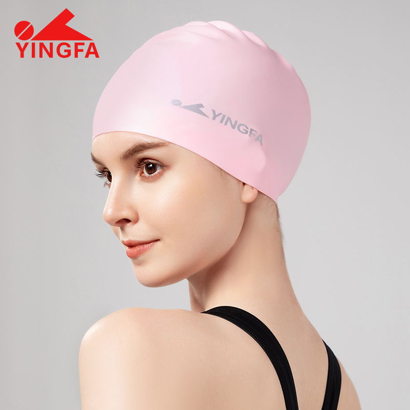Yingfa Silicone Swim Cap for Adults – Ear Protection, Extra-Large, Stretchy & Comfortable