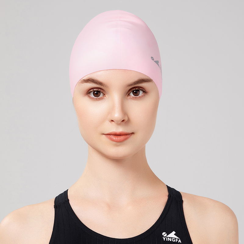 Yingfa Silicone Swim Cap for Adults – Ear Protection, Extra-Large, Stretchy & Comfortable