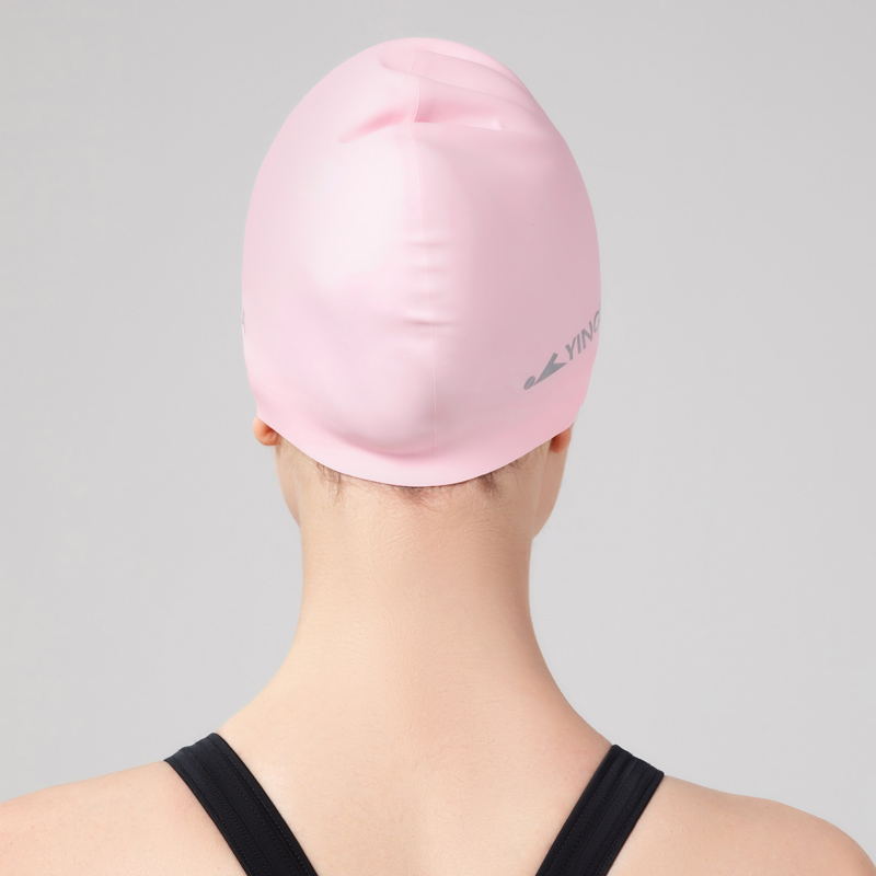 Yingfa Silicone Swim Cap for Adults – Ear Protection, Extra-Large, Stretchy & Comfortable