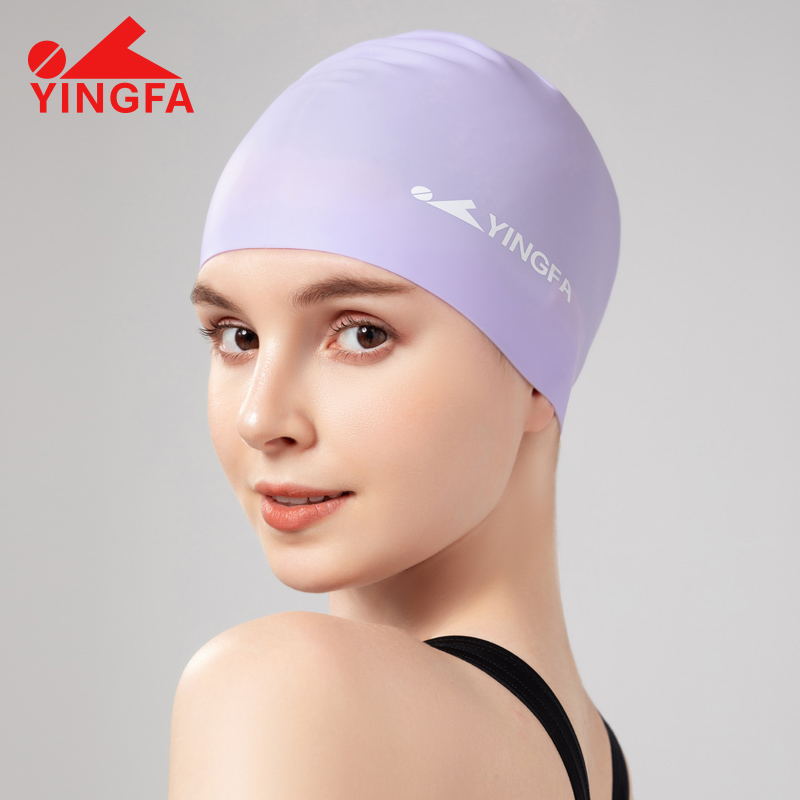 Yingfa Silicone Swim Cap for Adults – Ear Protection, Extra-Large, Stretchy & Comfortable